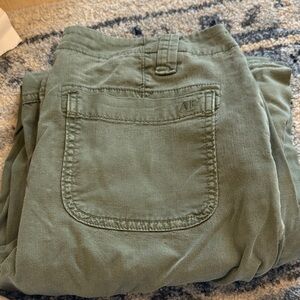 American Eagle Outfitters Green Flare & Wide Leg Jeans